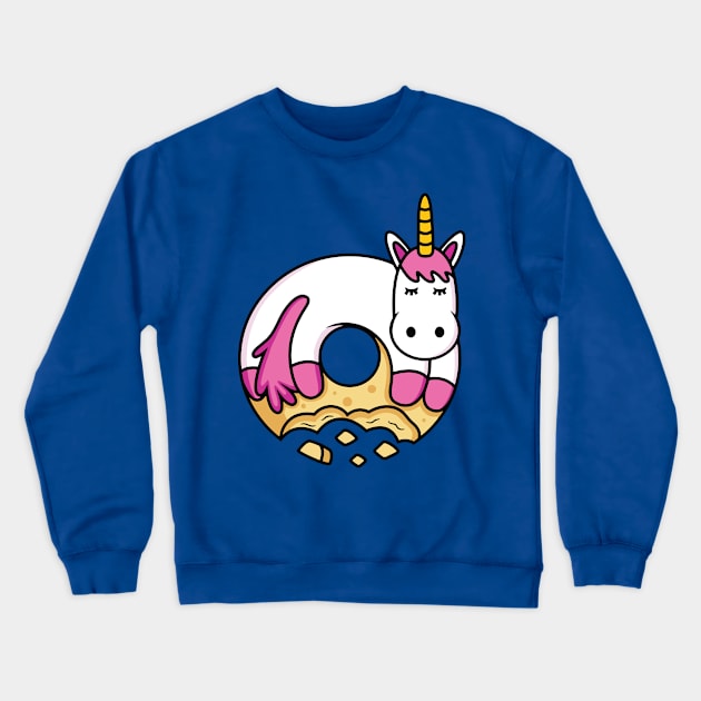 donut unicorn 3 Crewneck Sweatshirt by canmui